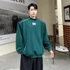 メンズフーディーズsyuhgfaプレミアムトレンドニッチジッパーセーターコートファッションハーフハイネックスウェットシャツ韓国スタイルのプルオーバートップ