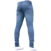 Herenbroeken jeans 2023 mode streetwear rechte lente zomer skinny casual denim voor mannen pantalones hombre