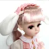 Dolls 30CM Bjd Doll Lolita Dress 15 Movable Joints With School Suit Make up DIY Gifts For Girl Animal BJD Toy 230814