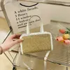 Shoulder Bags Small Bag Women's 2023 New Fashion Summer Trend Fashion Straw Woven Bag Texture Bag Weaving Fashion Women's Fashion Backpackstylishhandbagsstore