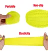 1 paio di stivali da pioggia unisex per scarpe a silicone non slip impermeabili per indossare stivali unisex a pioggia per esterno