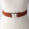 Belts Canvas Belts Girls Multicolor Adjustable Elastic Waist Belts for Women with Heart Shape Buckle Uniform Jeans Dress Decorations