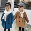 Jackets Kids Winter Fashion Coats Boys Girl Girl Baby Gary Casat Lapela Lappel Crianças Casas de roupas da área de roupas da primavera R230812