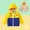 Jackor Japanese Style Jacket Children's Coats Autumn Windbreaker Ladda kappa Ytterkläder pojkar kläder Jaqueta Ceketler 230814