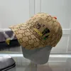 2023Ball Cap Mens Designer Beyzbol Şapkası Lüks Unisex Caps Ayarlanabilir Şapkalar Sokak Takılmış Moda Sporları Örgü Beyzbol Şapkası