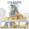 Blokken 2732 % Wereldarchitectuur Farao Desert Monster Mini Diamond Blocks Bouw speelgoed voor kinderen speelgoedgeschenk R230814