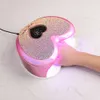 Tırnak kurutucuları profesyonel tırnak lambası ile çivi jel kurutma pedikür makinesi pedikür makinesi LEA LEAIN Çiviler Kalp Şekli Tırnak UV LED lamba 230814