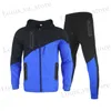Designers Mens Sports tracksuit print Hoodie Space Cotton Jacket sweat coats High Quality Sweatshirt Man Casual Pants Running sportswear fitness suits T230814