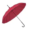 Ombrellas 16k Creative Fashion Pography Long Handle Brand Wedding Party Umbrella da donna Dare Pagoda antivento