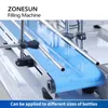 Zonesun Automatisk flytande flaska Filling Machine Juice Filler Magnet Pump Transportör Small Scale Production ZS-MPYT250C