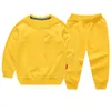 Custom Made Outdoor Wholesale Toddler Jogger Sets Baby Clothes Kids Clothing Tracksuits Sweatsuit