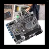 Motherboards B75 12GPU BTC Mining Motherboard Random CPU DDR3 4GB 1600Mhz RAM 128G SSD Support 2XDDR3 12USB Miner