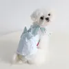 Vêtements classiques pour chiens, robes d'été pour animaux de compagnie, jupe à manches papillon, chat York Bichon caniche maltais doux, robe pour chiot