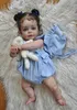 Akcesoria do lalki 60 cm Ogromna rozmiar wysokiej jakości lalki pozwórz duże dziecko Reborn Toddler Pop Girl Doll Soft Hug Body Cute Baby Doll Akcesoria 230812