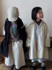 ジャケットミランセル秋のキッズウィンドブレイク子供ソリッドカラーコートガールズファッションジャケット230814