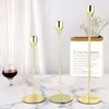 Candle Holders 3 Pieces/Set Metal Luxury Hold Simples Fashion Wedding Decoration Party Bar Family Dining-Table Home Decor