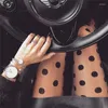 Frauen Socken 2023a Instagram Celebrity hat gezeigt, dass ein polka dot -pures Garn für dünne Leggings verwendet werden kann
