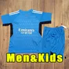 Men Kids Full Set 2023 2024 Real Madrids Benzema piłka nożna Vini Jr Modric Camavinga 23 23 TChouameni Asensio Kroos Rudiger Bellingham Home Away Away Bolkere