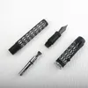 Fountain Pens Jinhao 100 Hollow Out Acrylic Metal Pen Ef f Nib with美しいテクスチャー優れたビジネスオフィスギフトインク230814