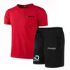 Herren Trailsuits Sommer Sportswear Shorts Set atmable Hosen Fitnesswettbewerb Training Basketball Custom Fashion T-Shirt Top Top