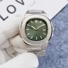 Marca de lujo Reloj de pulsera para hombre y mujer Classic 5711 Relojes mecánicos automáticos Movimiento de alta calidad Reloj deportivo de negocios Correa de acero inoxidable Relojes de pulsera Pulsera