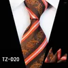 Мужские костюмы 2pc Мужские цветочные галстуки шарф