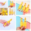 Dog Toys Chews Screaming Chicken Squeeze Sound Toy Pet Cat Kids Decompression Funny Tool Rubber Squeak Squeaker Puppy Gift Dh9871 Dhuwy