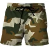 Shorts masculinos Camuflage Beach Homem Summer Summer Loose Board Sports Sports Pant S-6xl Gym Running Trunks de roupas de banho de grandes dimensões macho