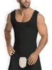 Women's Shapers Slimming Bodysuit For Men Tummy Control Full Body Shaper Compress Abdomen Underwear Breathable Weight Loss Shapewear Plus