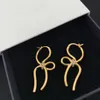 CL Earrings for woman brand designer official reproductions 925 silver Gold plated 18K Vintage gift for girlfriend T0P Advanced Materials 003