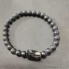 Strand Matte Onyx Stone Beads Natural Black Raw Rough Tourmaline Tourmli Mineral Energy Energy Healing для мужчин -женщин