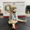 Eylem Oyuncak Figürleri 14cm Altın Başım Kedim Kawaii Kız Anime Figür Hobi Sakura Soya Fasulyesi Un Otur ve Ye Balık Koleksiyon Model Bebek Oyuncakları 230814
