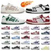 Designer Hommes Chaussures De Sport Skelet Bones Baskets Femmes Noir Blanc Casual Chaussures De Sport Skel Top Bas En Cuir Véritable À Lacets Runner High Basketball Baskets