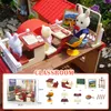 Tools Workshop Dollhouse 1 12 Scale Miniature Simulation Classroom Accessories Reindeer Teacher Animal Furniture Girl Playhouse Birthday Toy 230812