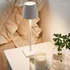 Tischlampen LED -Schreibtischlampe tragbare Luxus moderne Lamparas de Mesa Wireless Nacht