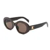 Модные роскошные дизайнерские солнцезащитные очки CEL 40238 Бренд мужские и женские маленькие сжимаемые рамы овальные очки Премиум UV 400 Поляризованные солнцезащитные очки