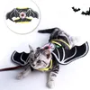 Hondenkleding Pet Halloween Kostuum Funny Bat Cosplay Doekje Feest voor katten puppy kleine honden vakantie -accessoires