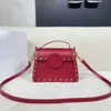 Vender Balmbag Vintage Luxurys Bolsa Mulheres Designer Bag Carta Totes Crossbody Snake Padrão Messenger Bag Prego Tote Bag Multicolor Couro Ombro Bolsas 230815