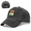 Ball Caps Flag of India Baseball Unisex Soft Casquette Cap Fashion Denim Hat Vintage verstelbare vader