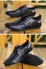 Running Shoes 2023 Respirável Color Solid Slip Men Shoes Driving Shoes Spring e Autumn Novo estilo Blindable Homem Sapatos de ervilhas The British Sneakers 230803