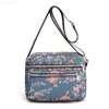 Torby Messenger Female Crossbody Bag Komasowe marka marki torby na ramię nylonowa tkanina wodoodporna torba do ręki i torebka małe torby komunikatorskie L230814