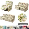 Cubiertas de silla 1/2/3 plaza estampado de flores reclinable cover de sofá
