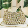 Evening Bags Wholesale Crystals 10 Colors Red Clutch Purse Messenger Clutches Women Bridal Bag Wedding Party Handbags