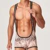 MUITAS MENORES MENOS DE HAVENTE DE QUALIDADE Bodysuit Roupa Roupa gay Sexy bolsa de pênis boxershorts de baixa cintura TEDDIES TIGER MOME