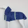 Abbigliamento per cani Raincoat riflettenti piccoli cani di grandi dimensioni giacca impermeabile S-5xl abiti da cucciolo traspirante per cuccioli traspiranti