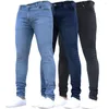 Herenbroeken jeans 2023 mode streetwear rechte lente zomer skinny casual denim voor mannen pantalones hombre