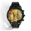 Armbandsur med lyxtrender Modemets klocka Retro Buddha Fair Watches Quartz Business Wrist