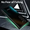 Anti-FingerPrint Plating Vogue Phone Case för Samsung Galaxy Folding Z Fold5 Fold4 Fold3 Fold2 5G Full Protective Soft Membran Fold Shell With Hinge Protection