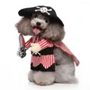 Собачья одежда косплей одежда собак костюм Хэллоуин наряды для домашних животных наборы фестивальной вечеринки для маленьких