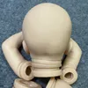 Dolls 1819 Inches Blank Reborn Baby Kit Sam Unpainted Unfinished Bebe Doll Molds Parts Vinyl With Cloth Body 230814